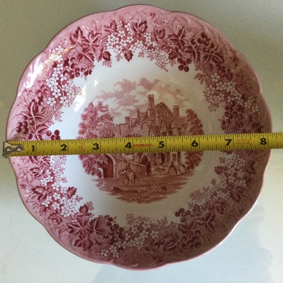 Vintage Ironstone Romantic England Serving Bowl - Picture 6 of 6